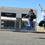 Megan and I at Prada Marfa.