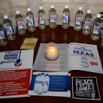 Texas Music Water at the HAAM Benefit Day VIP Party.