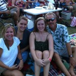 I wouldn't be anywhere without my awesome family! Here we are at Blues on the Green in the Summer of 2012.