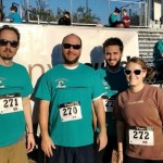 Team ponysound at the 2nd Annual Brain Race 5k in support of brain cancer research.