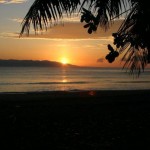 Sunset on Pan Dulce.