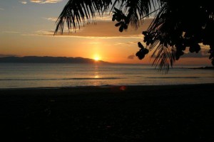 Sunset on Pan Dulce.